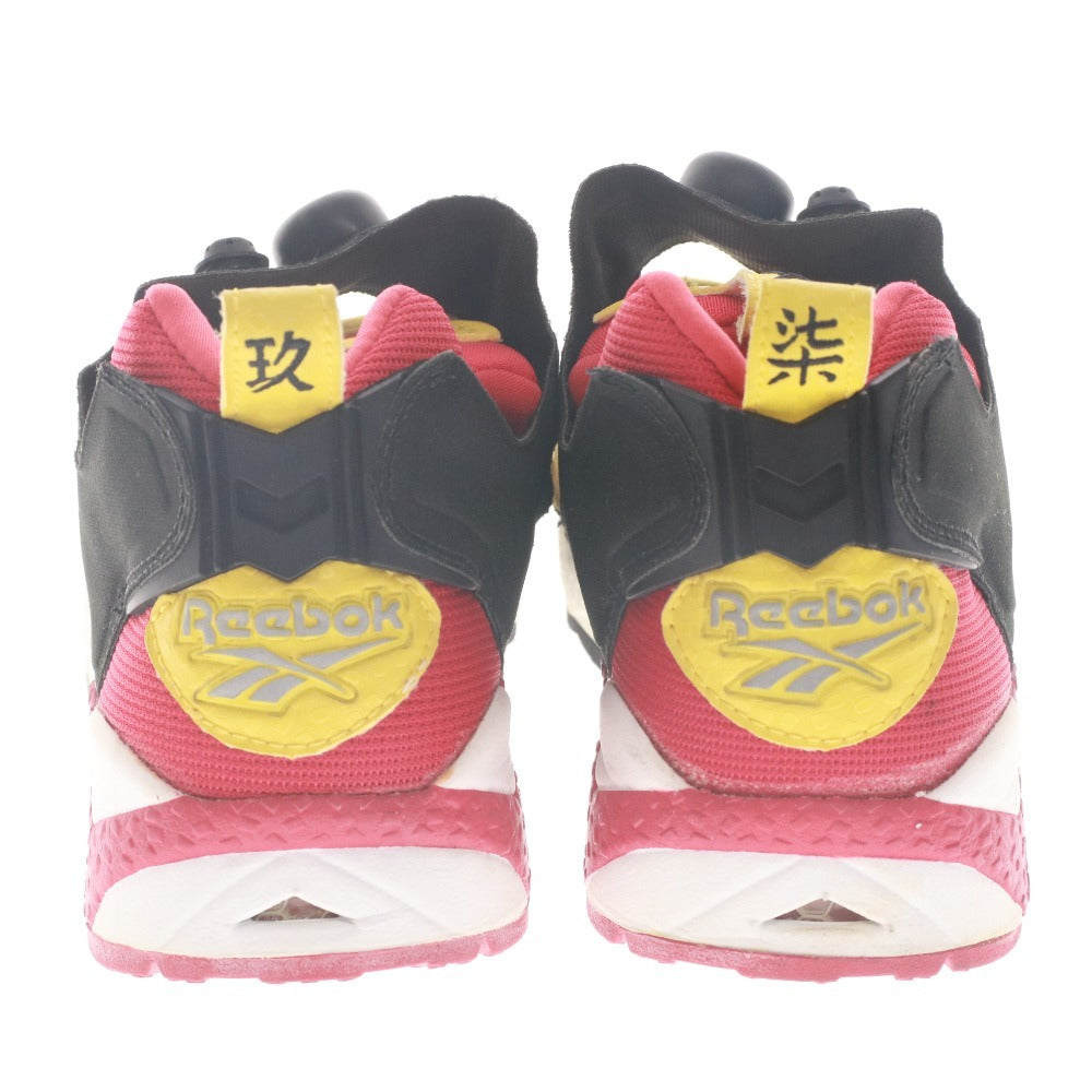 ■ Reebok リーボック スニーカー シューズ 靴 インスタポンプフューリー RA 708 FLU 1-39413 メンズ 26.5cm レッド イエロー系