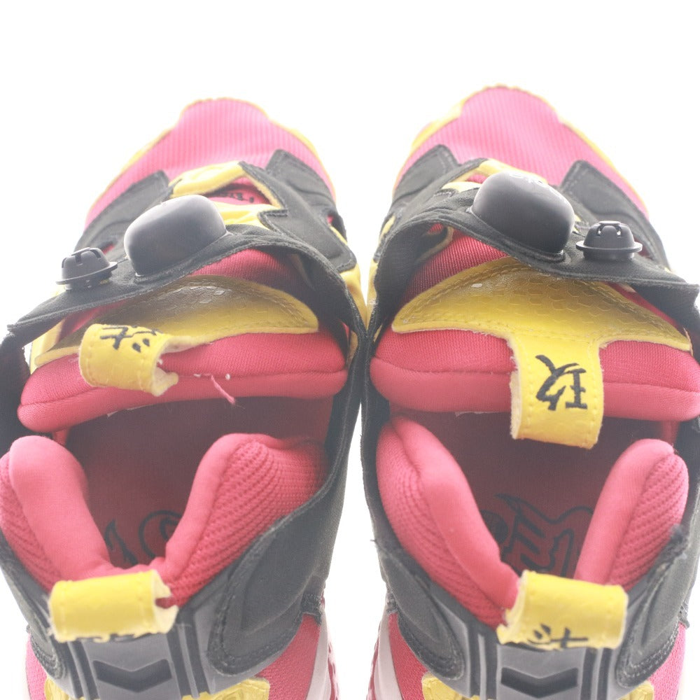 ■ Reebok リーボック スニーカー シューズ 靴 インスタポンプフューリー RA 708 FLU 1-39413 メンズ 26.5cm レッド イエロー系