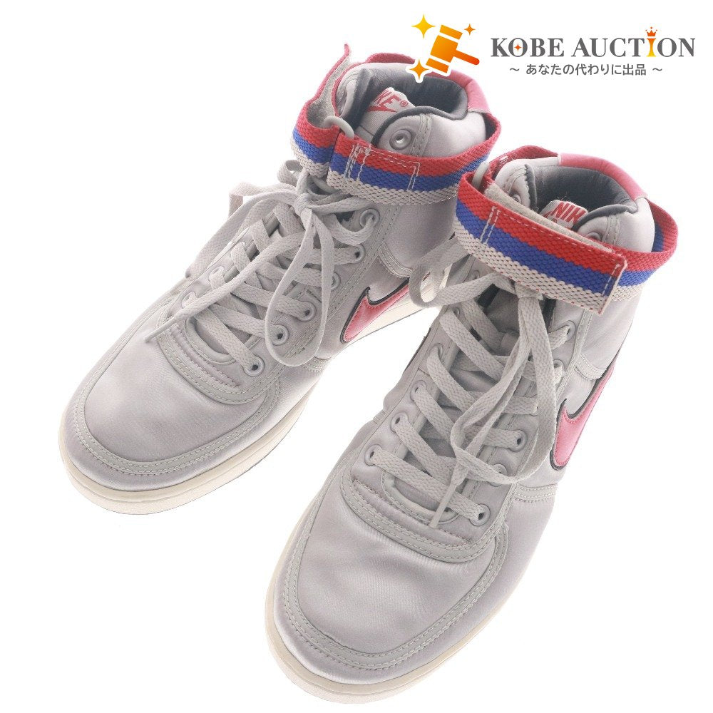 ■ NIKE ナイキ スニーカー シューズ 靴 バンダル 021101 LN2 メンズ 26cm シルバー レッド