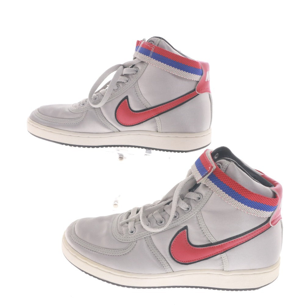 ■ NIKE ナイキ スニーカー シューズ 靴 バンダル 021101 LN2 メンズ 26cm シルバー レッド
