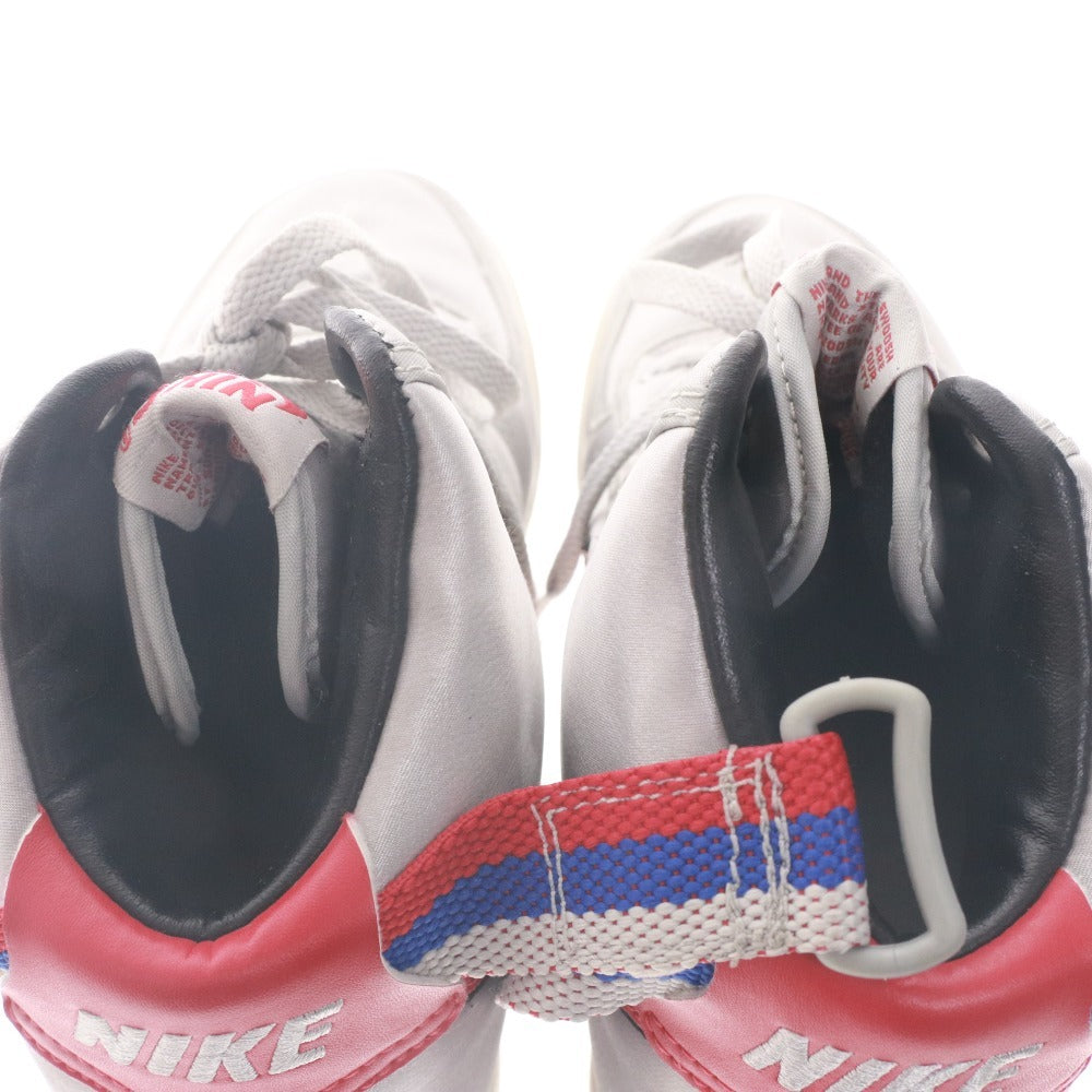 ■ NIKE ナイキ スニーカー シューズ 靴 バンダル 021101 LN2 メンズ 26cm シルバー レッド