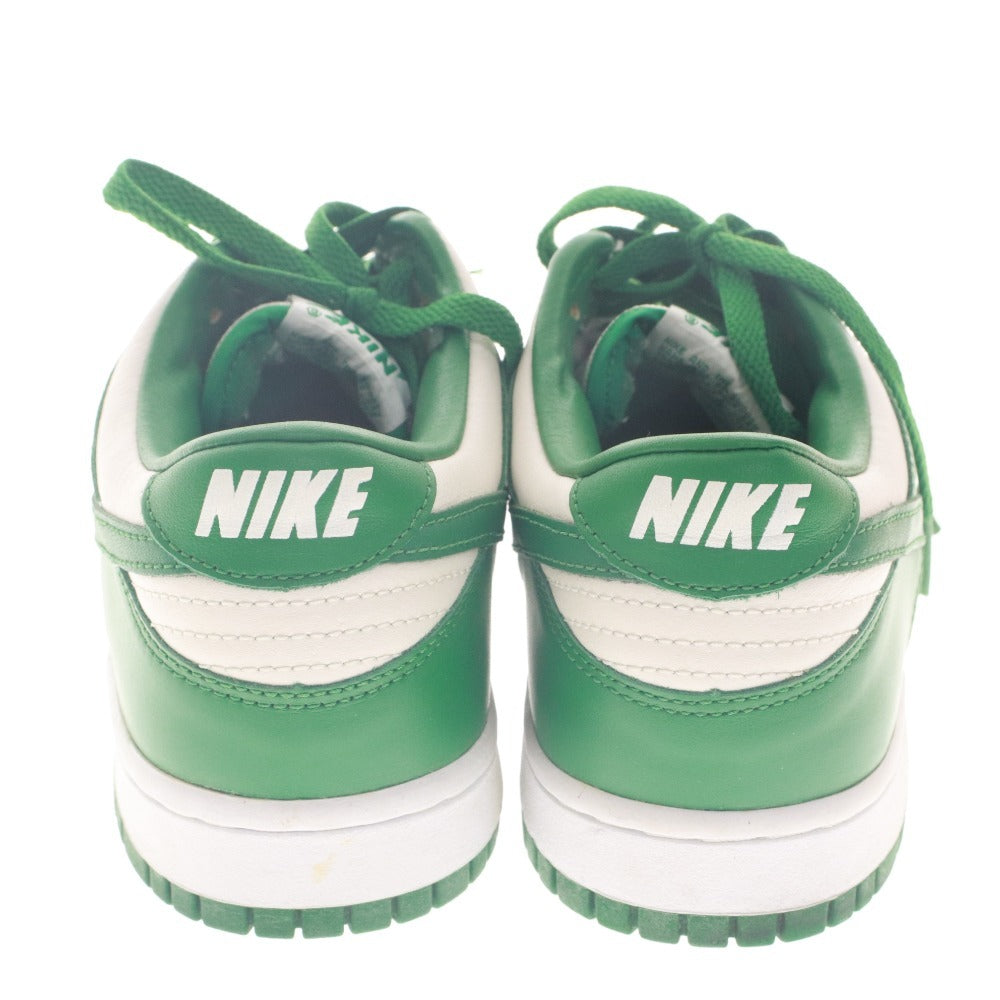 ■ NIKE ナイキ スニーカー シューズ 靴 ダンク ロー 304714 132 メンズ 27.0cm グリーン ホワイト 箱付き