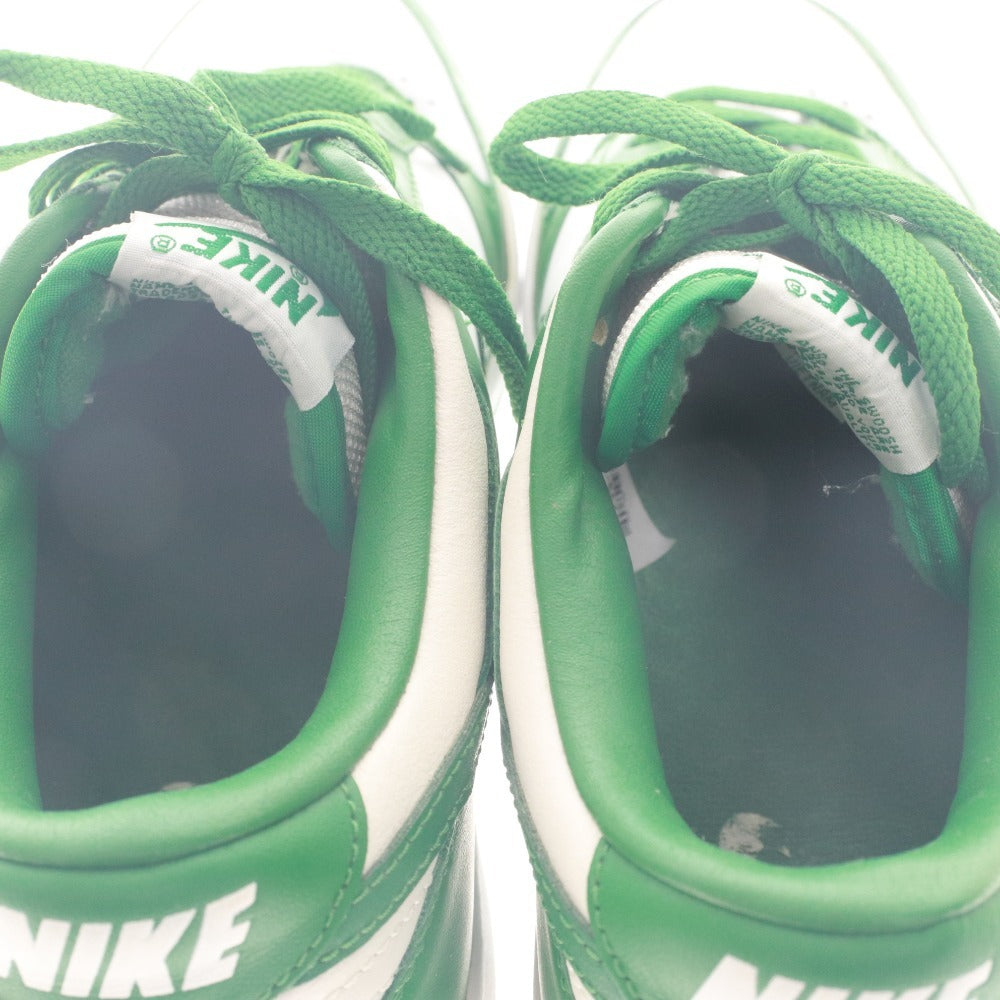 ■ NIKE ナイキ スニーカー シューズ 靴 ダンク ロー 304714 132 メンズ 27.0cm グリーン ホワイト 箱付き