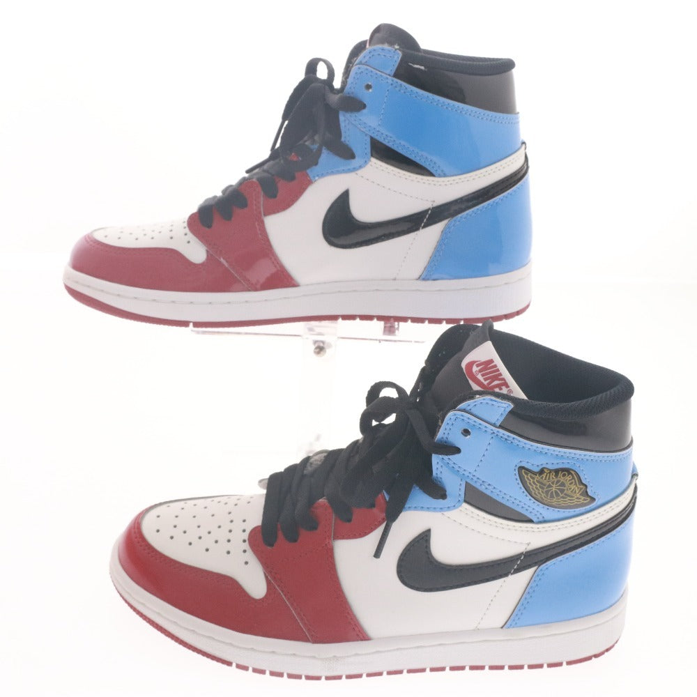 ■ NIKE ナイキ スニーカー シューズ 靴 AIR JORDAN 1 RETRO HIGH OG FEARLESS CK5666 100 メンズ 25.5cm レッド 箱付き