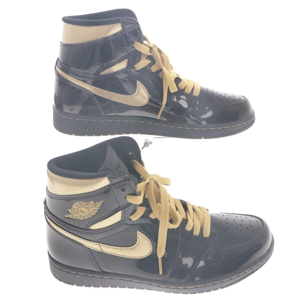 ■ NIKE ナイキ スニーカー シューズ 靴 AIR JORDAN 1 RETRO HIGH OG 555088-032 メンズ 26.5cm ブラック 箱付き