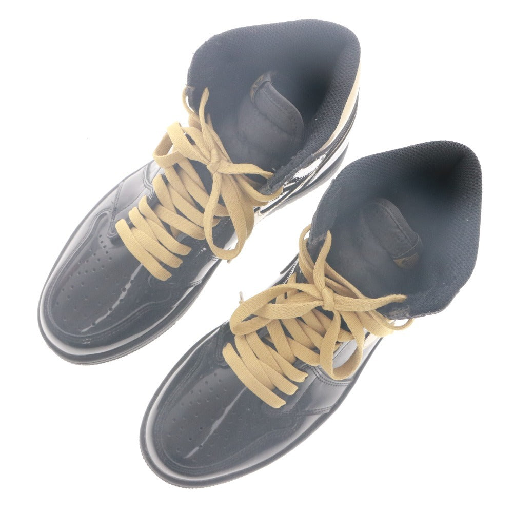 ■ NIKE ナイキ スニーカー シューズ 靴 AIR JORDAN 1 RETRO HIGH OG 555088-032 メンズ 26.5cm ブラック 箱付き