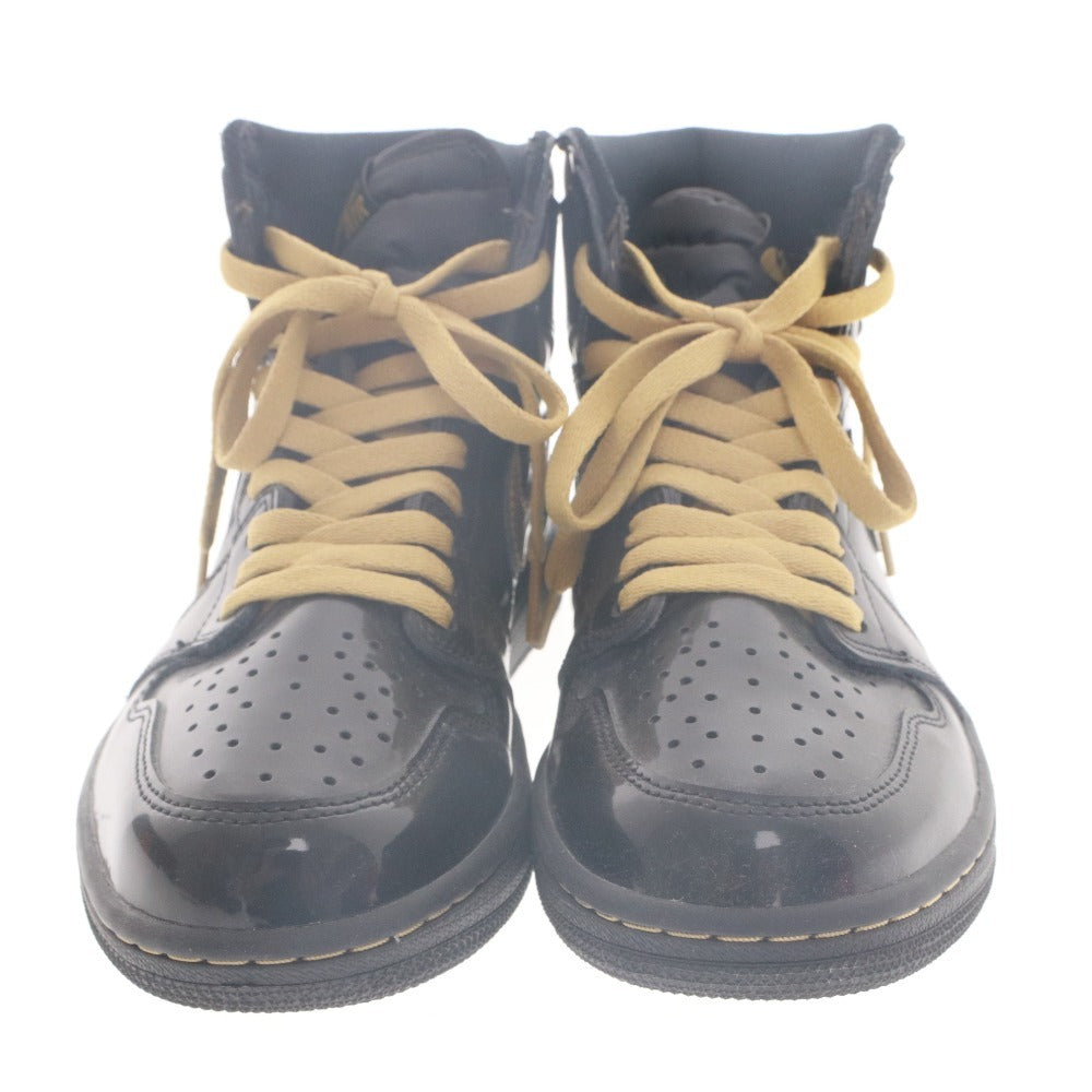 ■ NIKE ナイキ スニーカー シューズ 靴 AIR JORDAN 1 RETRO HIGH OG 555088-032 メンズ 26.5cm ブラック 箱付き
