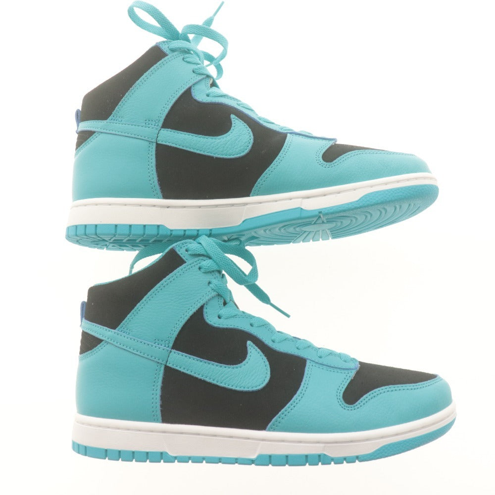 ■ ナイキ NIKE バイユー BY YOU スニーカー ダンク ハイ DJ7023-991 靴 メンズ 26.5 グリーンブルー系 未使用 箱付き