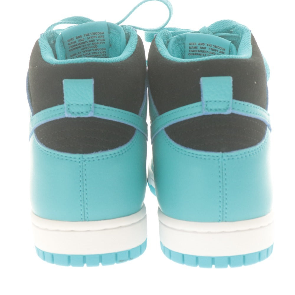 ■ ナイキ NIKE バイユー BY YOU スニーカー ダンク ハイ DJ7023-991 靴 メンズ 26.5 グリーンブルー系 未使用 箱付き
