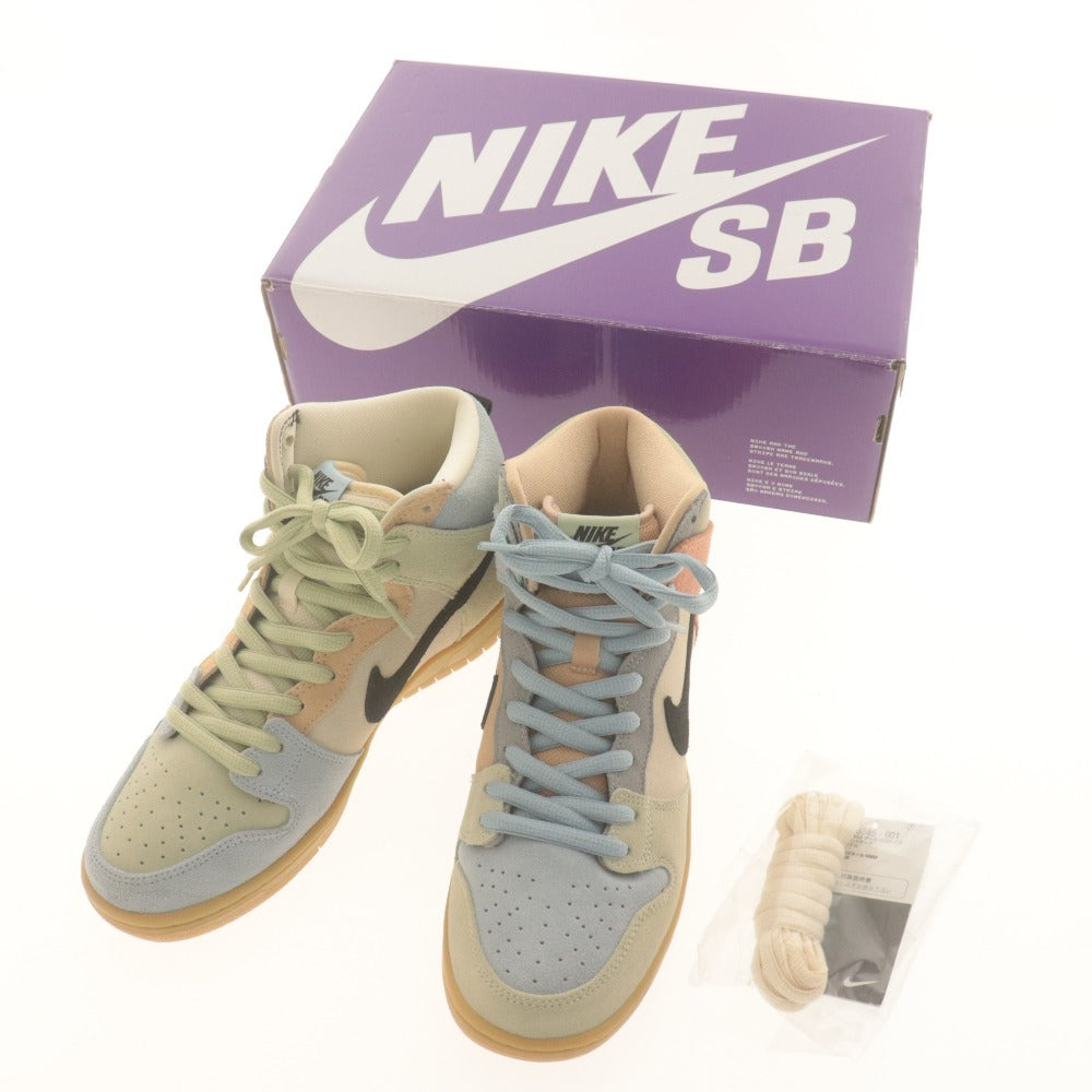 ■ ナイキ NIKE SB スニーカー ダンク ハイ CN8345-001 靴 イースター スペクトル メンズ レディース 26 マルチカラー 付属品付き