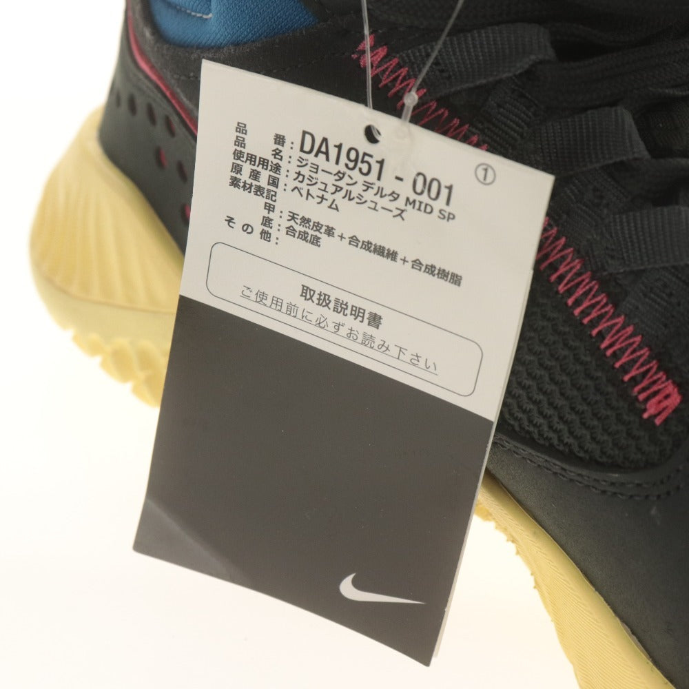 ■ ナイキ UNION×NIKE スニーカー ジョーダン デルタ MID SP DA1951-001 靴 メンズ レディース 25.5 マルチカラー 未使用 箱付き