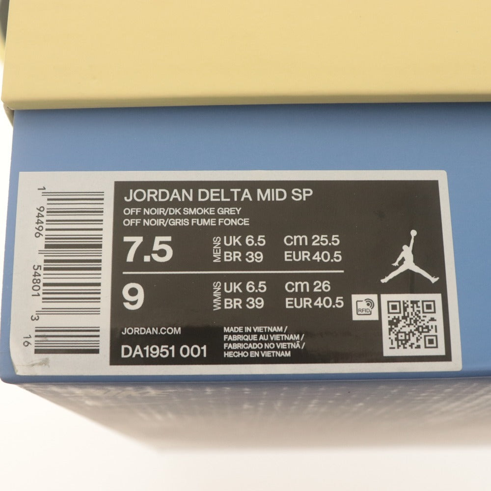 ■ ナイキ UNION×NIKE スニーカー ジョーダン デルタ MID SP DA1951-001 靴 メンズ レディース 25.5 マルチカラー 未使用 箱付き