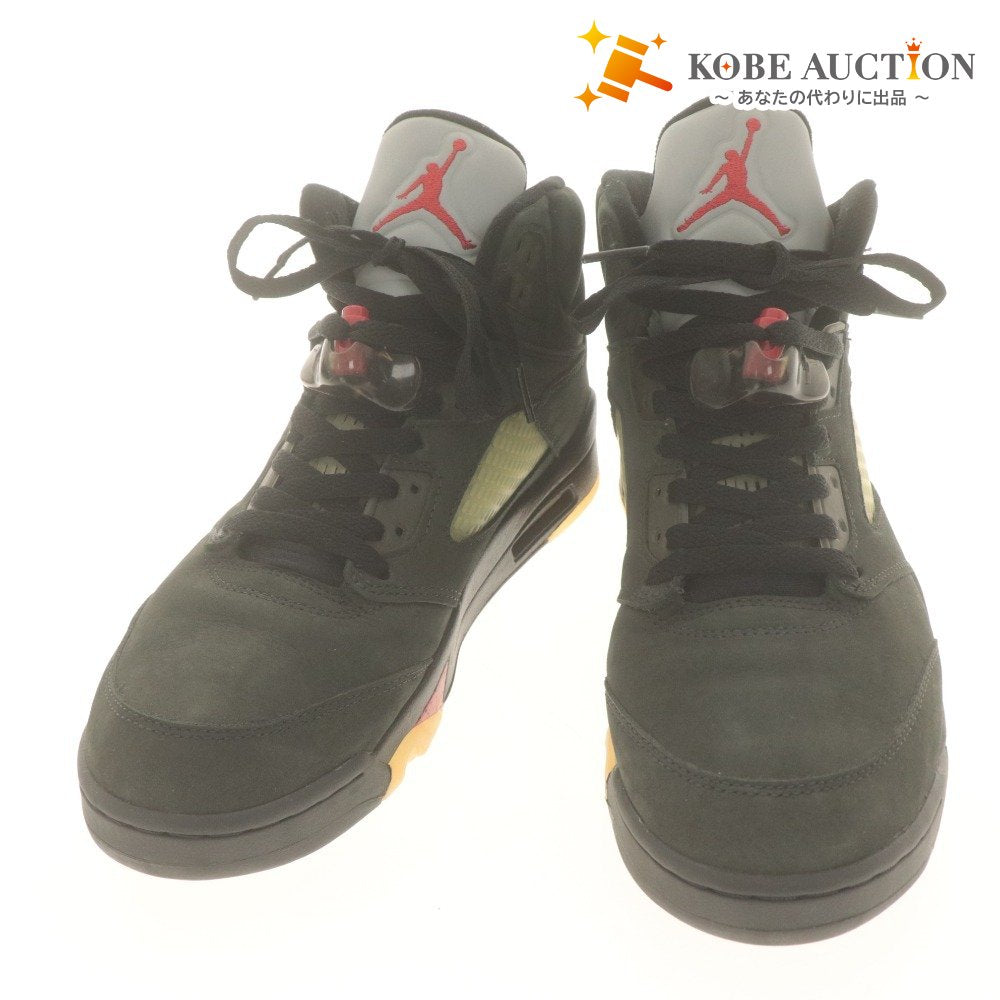 ■ ナイキ Nike スニーカー エアジョーダン 5 レトロ GTX WMNS Air Jordan 5 Retro DR0092 001 メンズ 26.5 ブラック系 箱付き