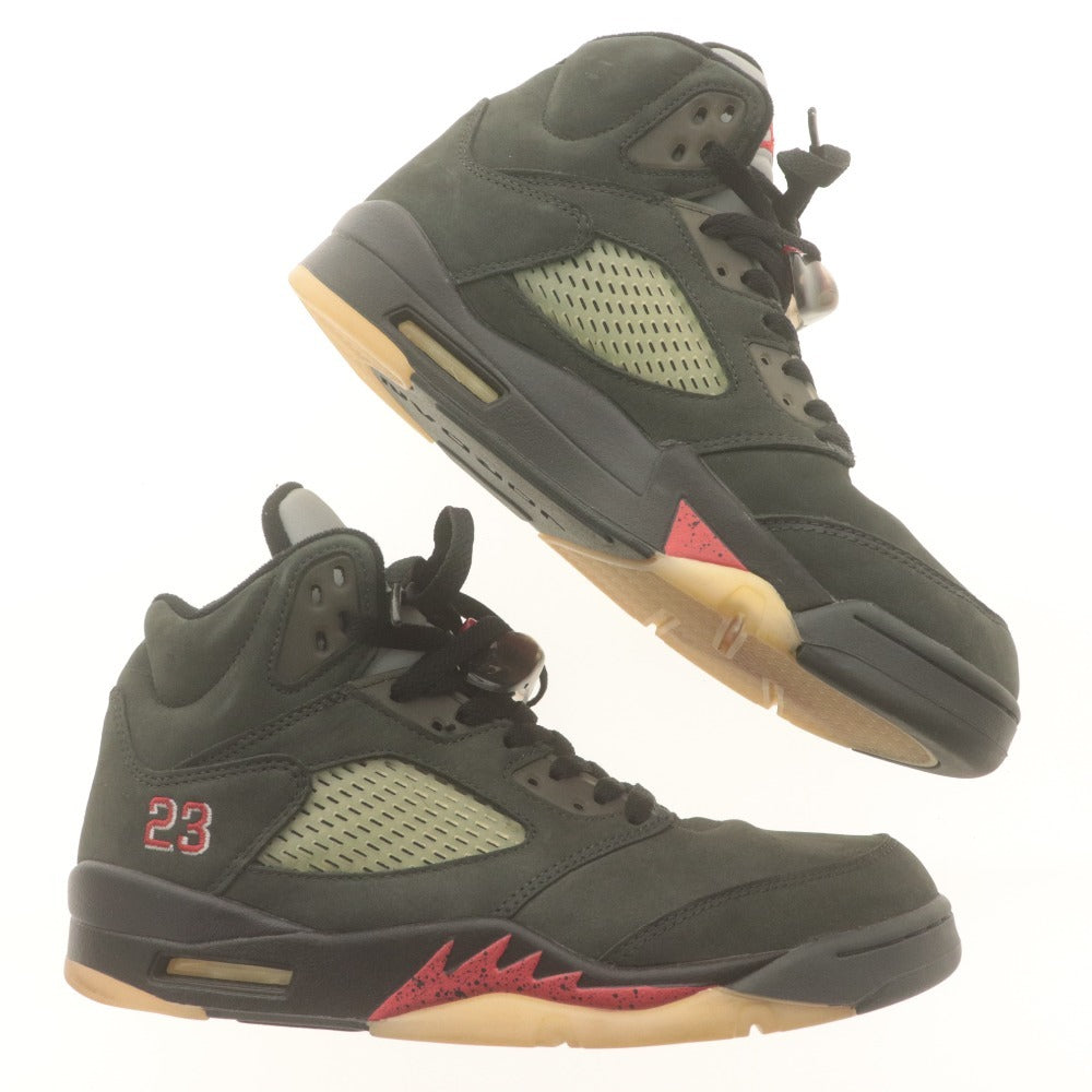■ ナイキ Nike スニーカー エアジョーダン 5 レトロ GTX WMNS Air Jordan 5 Retro DR0092 001 メンズ 26.5 ブラック系 箱付き