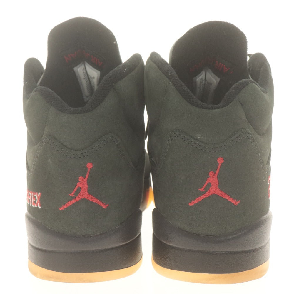 ■ ナイキ Nike スニーカー エアジョーダン 5 レトロ GTX WMNS Air Jordan 5 Retro DR0092 001 メンズ 26.5 ブラック系 箱付き