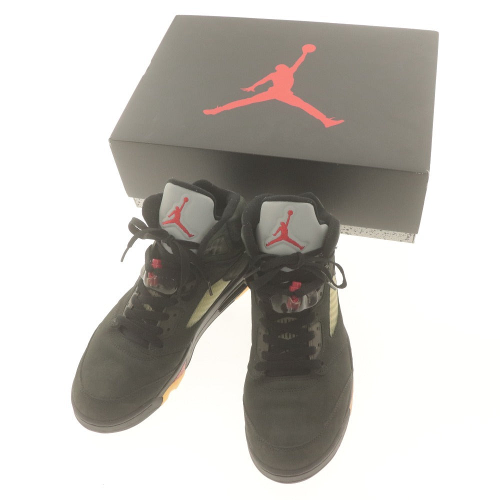 ■ ナイキ Nike スニーカー エアジョーダン 5 レトロ GTX WMNS Air Jordan 5 Retro DR0092 001 メンズ 26.5 ブラック系 箱付き