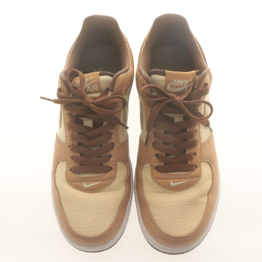 ■ ナイキ ローカットスニーカー 靴 NIKE AIR FORCE 1 QS ACORN エアフォース 1 QS エイコーン色 DJ6395-100 メンズ 26cm タグ,箱付き
