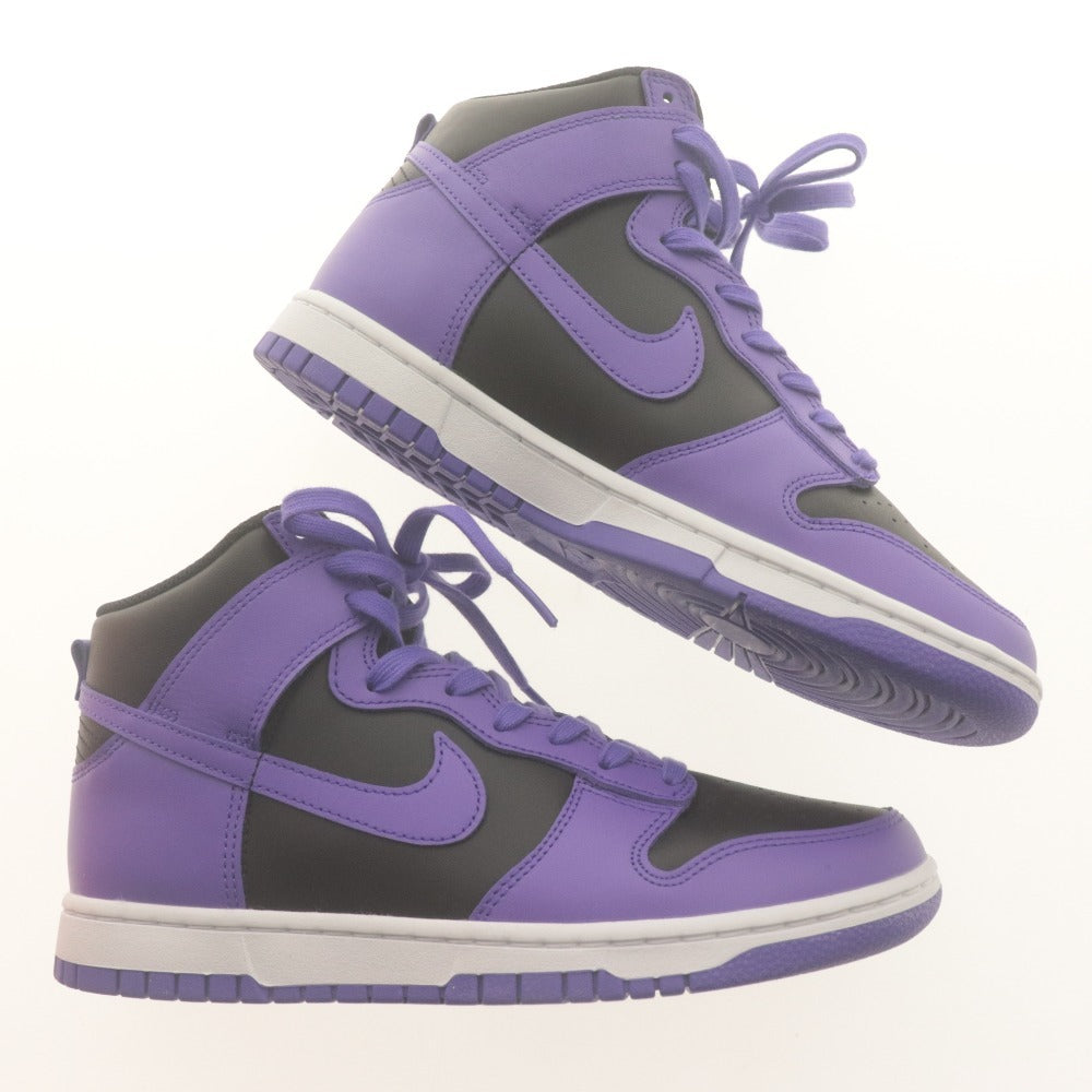 ■ ナイキ スニーカー 靴 DUNK HI RETRO BTTYS Psychic Purple Black ダンク レトロ 紫黒 DV0829-500 メンズ 26cm タグ,箱付き 未使用