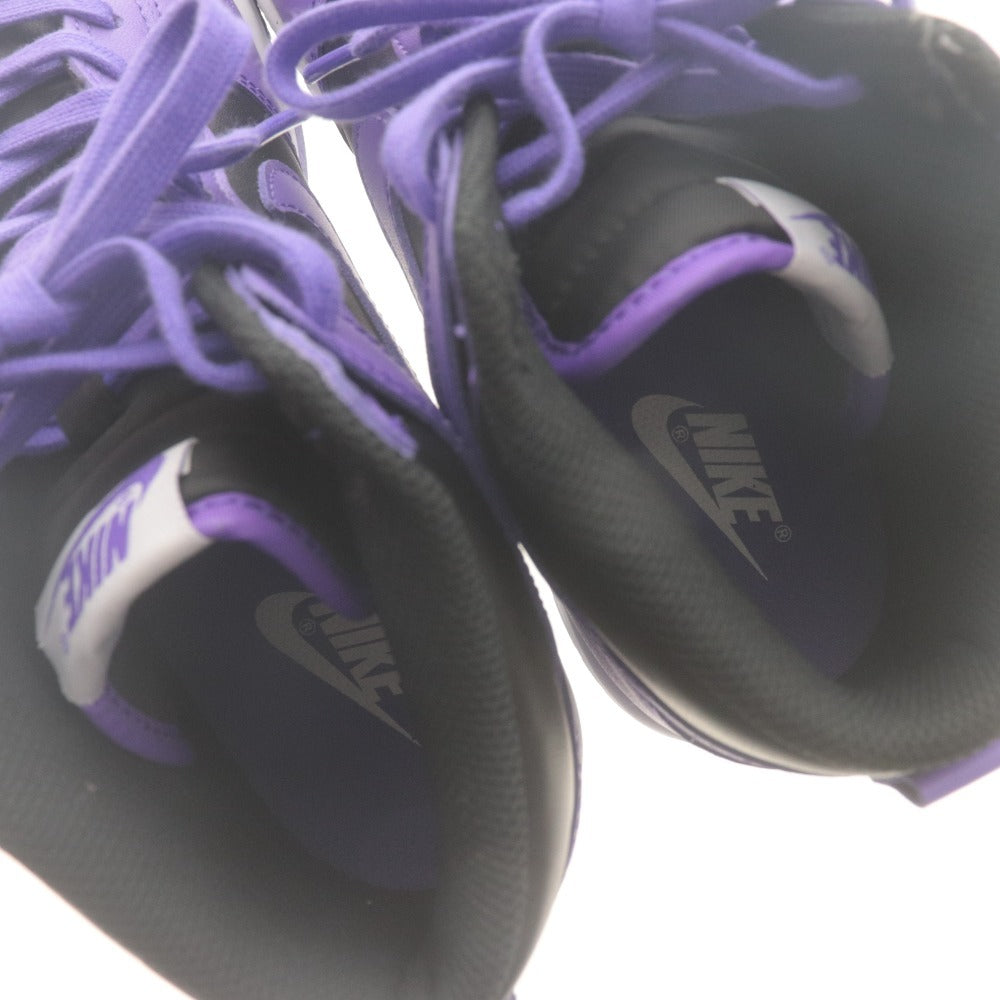 ■ ナイキ スニーカー 靴 DUNK HI RETRO BTTYS Psychic Purple Black ダンク レトロ 紫黒 DV0829-500 メンズ 26cm タグ,箱付き 未使用