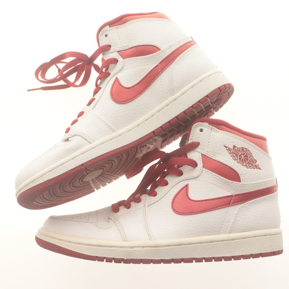 ■ ナイキ スニーカー Air Jordan 1 Retro High Think16 Do The Right Thing White/Varsity Red エアジョーダン 赤白 メンズ 26cm 付属品