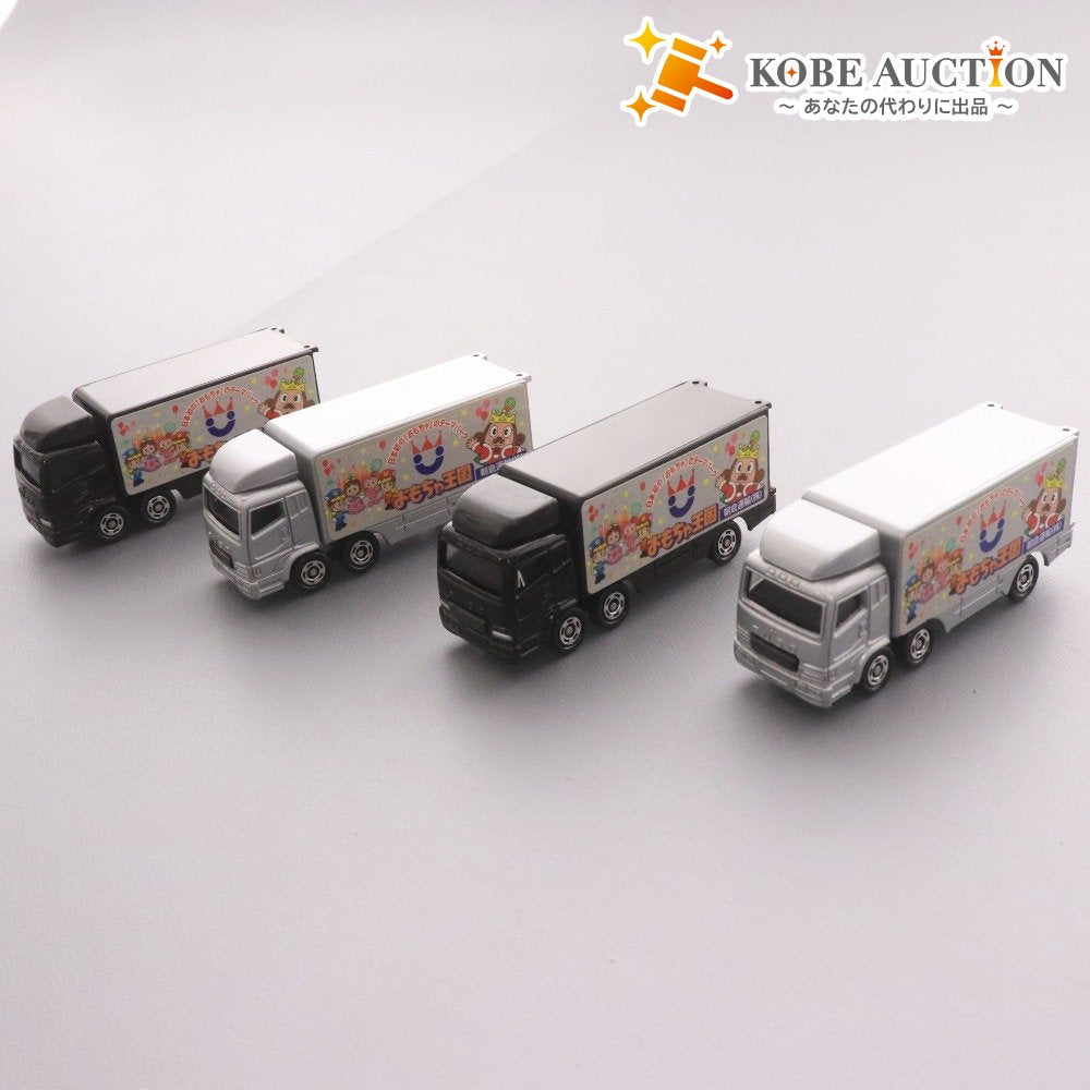 ■ Asakura Transportation Co., Ltd. Tomica 3-Piece Set Bulk Sale Toy Kingdom Toys Kingdom Super Great Truck Miniature Car White Black