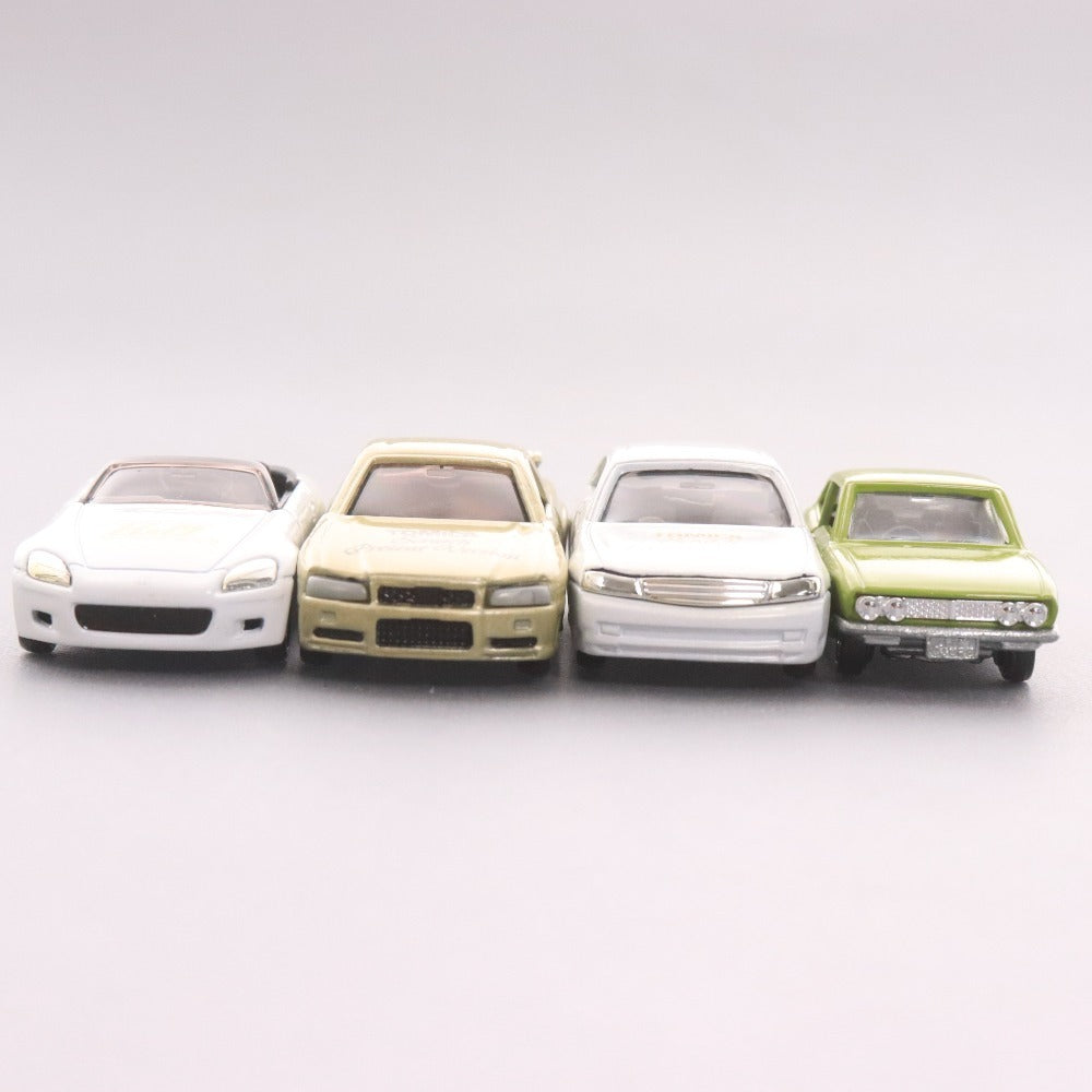 ■ トミカ 4点セット まとめ売り 日産 グロリア スカイラインGT-R(R34) 非売品 ハローマック HONDA S2000 復刻20世紀名車 117COUPE 箱付き