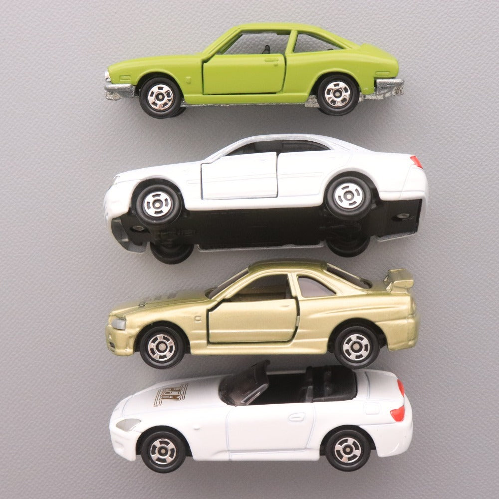 ■ トミカ 4点セット まとめ売り 日産 グロリア スカイラインGT-R(R34) 非売品 ハローマック HONDA S2000 復刻20世紀名車 117COUPE 箱付き