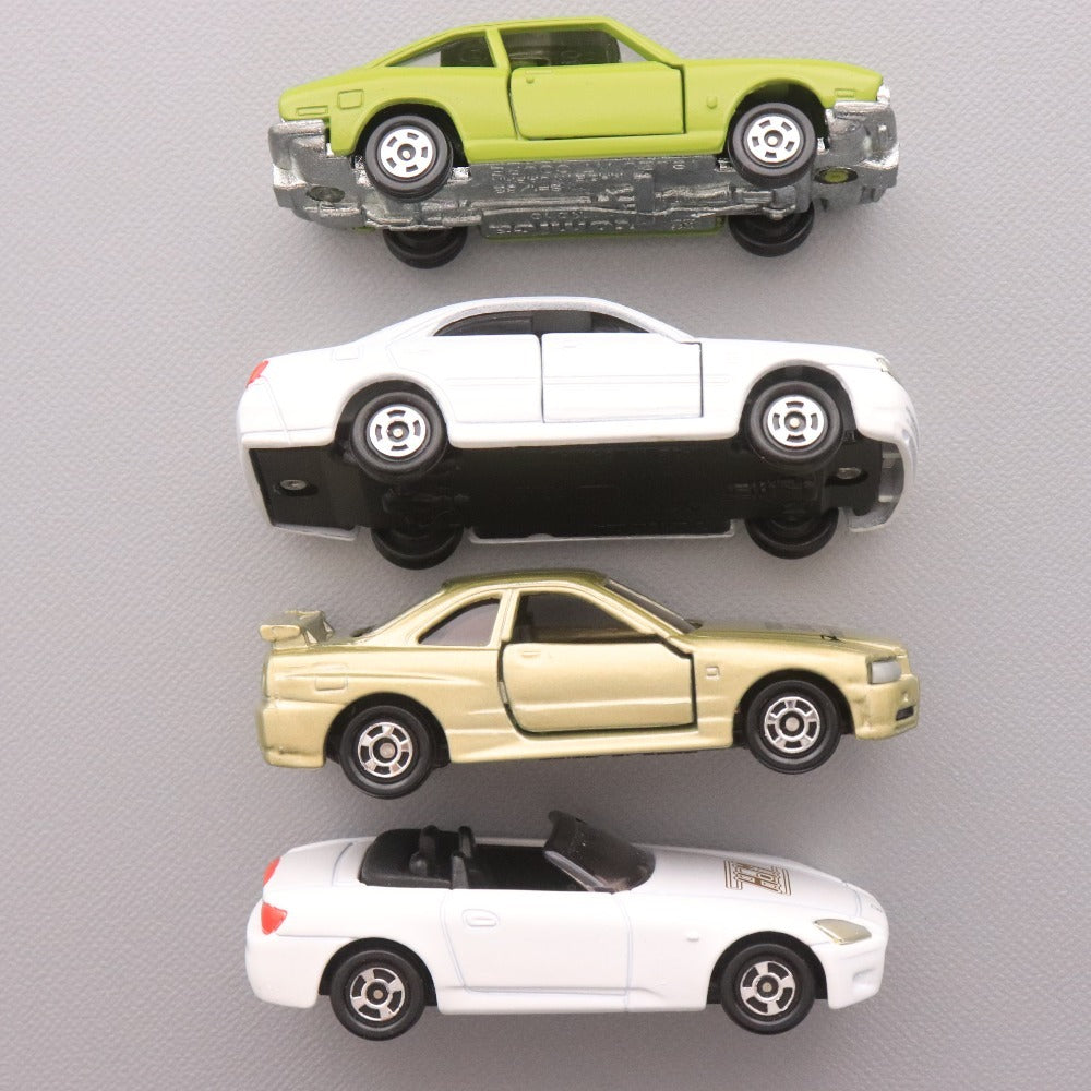 ■ トミカ 4点セット まとめ売り 日産 グロリア スカイラインGT-R(R34) 非売品 ハローマック HONDA S2000 復刻20世紀名車 117COUPE 箱付き