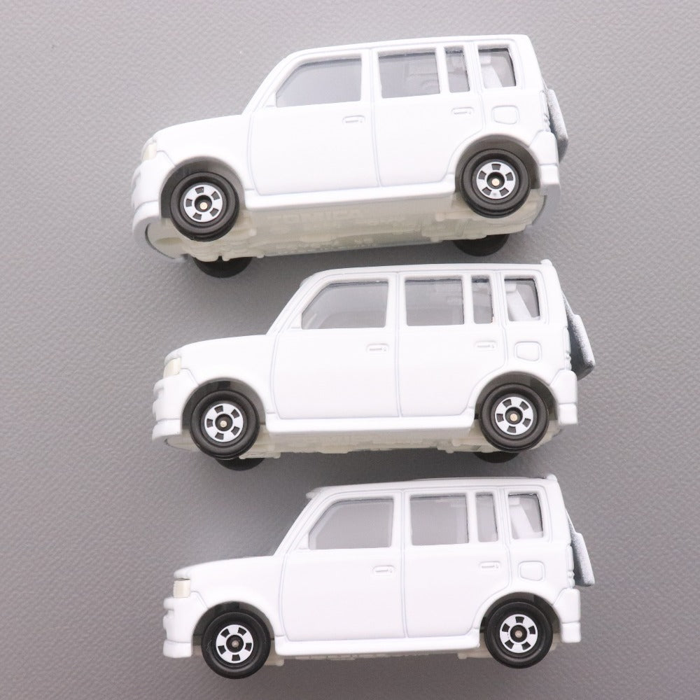 ■ トミー トミカ 3点セット まとめ売り ネッツ トヨタ 西埼玉 オリジナル ホワイト bB No.5 S=1/60 ミニカー 箱付き