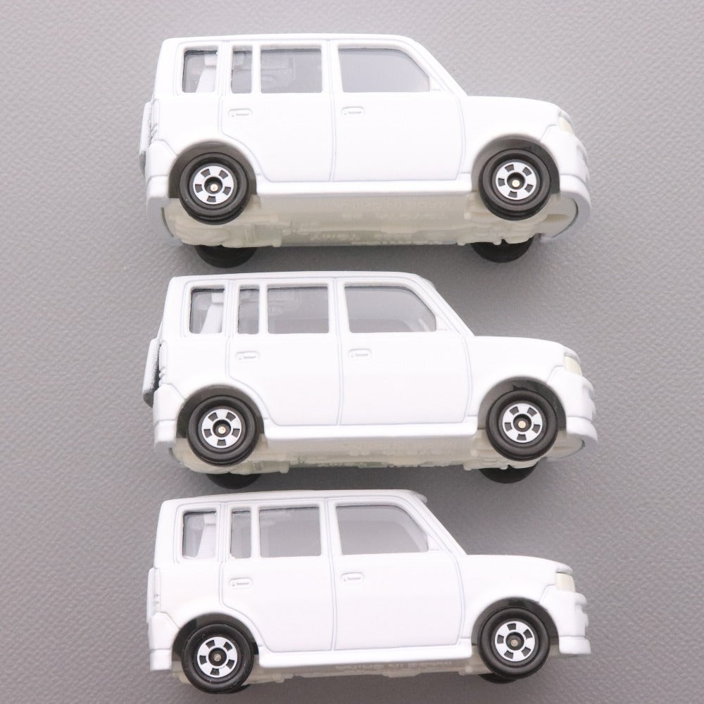 ■ トミー トミカ 3点セット まとめ売り ネッツ トヨタ 西埼玉 オリジナル ホワイト bB No.5 S=1/60 ミニカー 箱付き