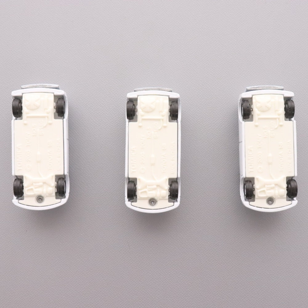 ■ トミー トミカ 3点セット まとめ売り ネッツ トヨタ 西埼玉 オリジナル ホワイト bB No.5 S=1/60 ミニカー 箱付き