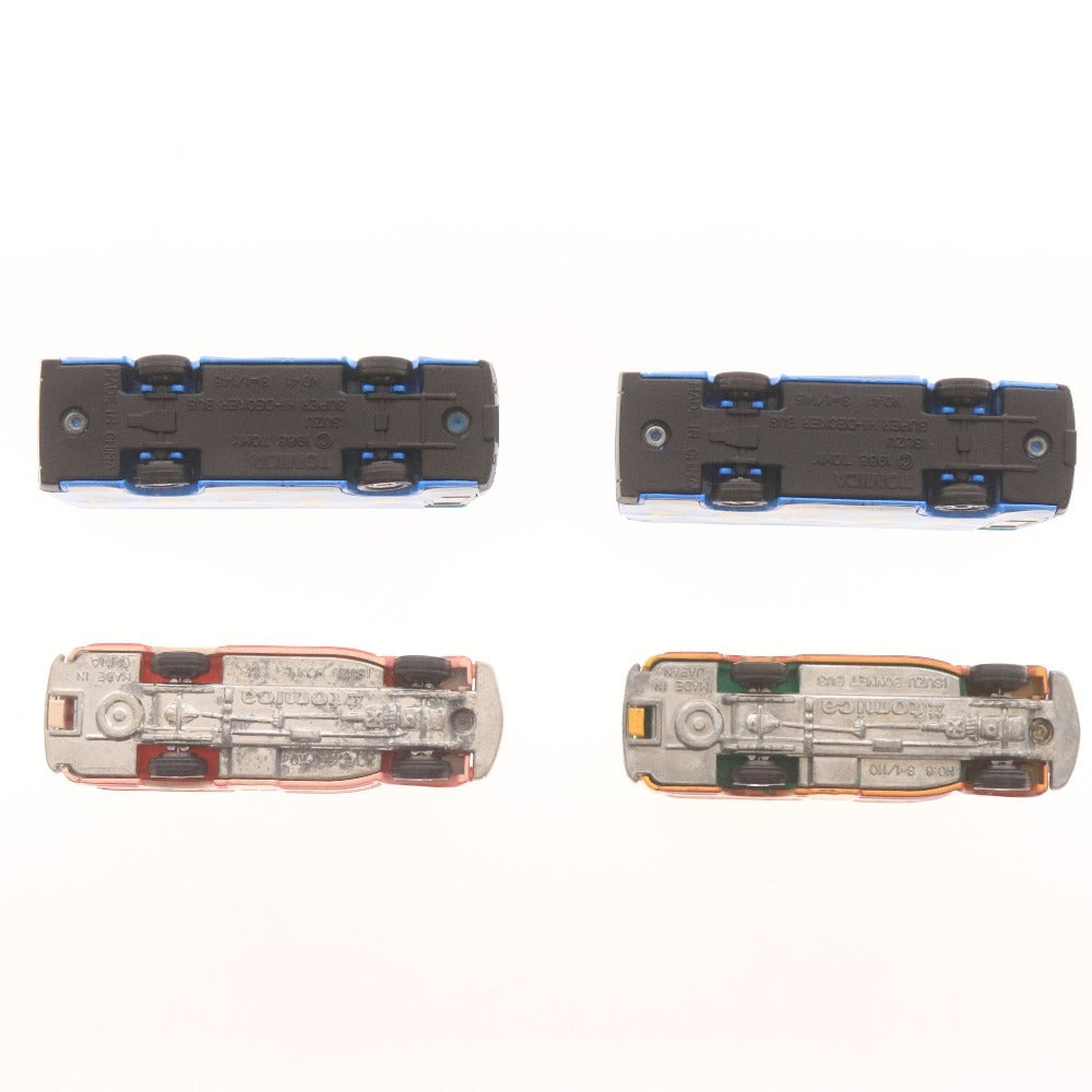 ■ トミカ 4点セット まとめ売り はとバス ボンネットバス いすゞ BX 西東京 いすゞ 夕やけ小やけ号 ANA 全日空スカイホリデーバス 箱付き