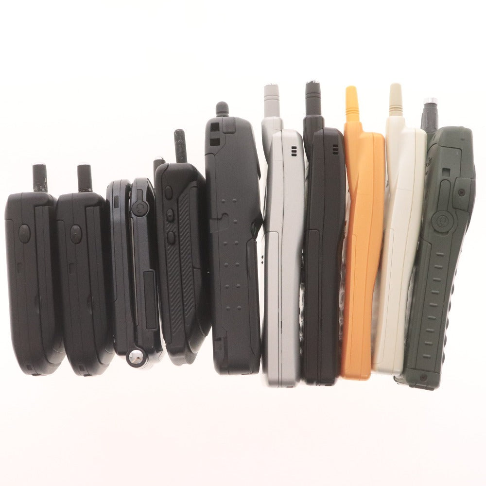 ■ モックアップ ガラケー 10点セット まとめ売り IDO cdmaOne au byTOSHIBA C100M C303CA C103T C415T 537G 531G TACS 等 サンプル