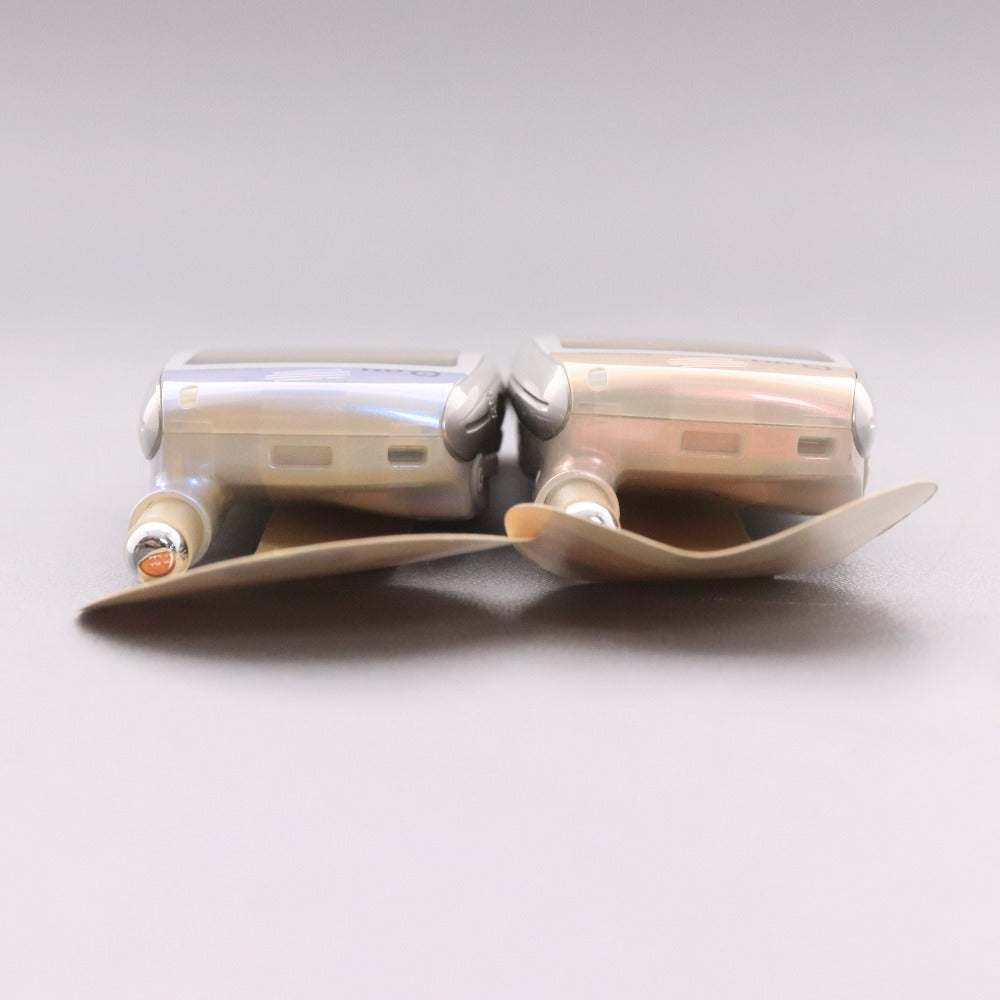 ■ Mockup Set of 2 cdmaOne au by Sony PJ Berri C305S Flip Phones (Light Blue and Light Pink)