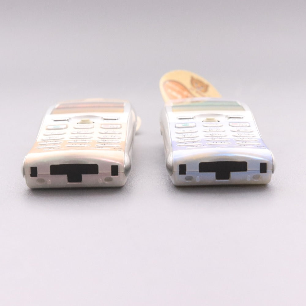 ■ Mockup Set of 2 cdmaOne au by Sony PJ Berri C305S Flip Phones (Light Blue and Light Pink)