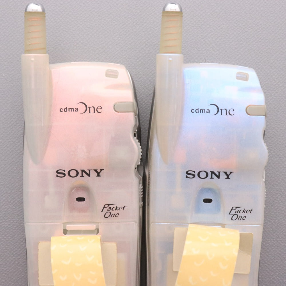 ■ Mockup Set of 2 cdmaOne au by Sony PJ Berri C305S Flip Phones (Light Blue and Light Pink)