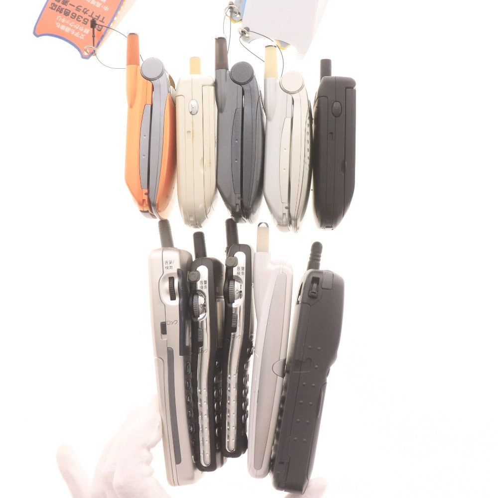 ■ モックアップ ガラケー 10点セット まとめ売り IDO au cdmaOne DIGITAL by Sony JRC 534G 511G C100M C1002S C413S TACS サンプル