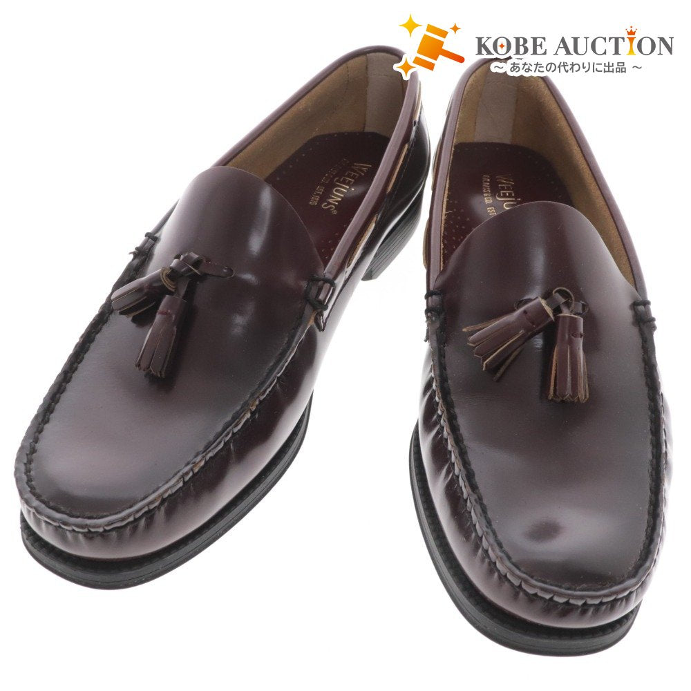 ■ GH Bass loafers, shoes, tassels, men's, EUR42.5, UK8.5, US9.5, burgundy, brown