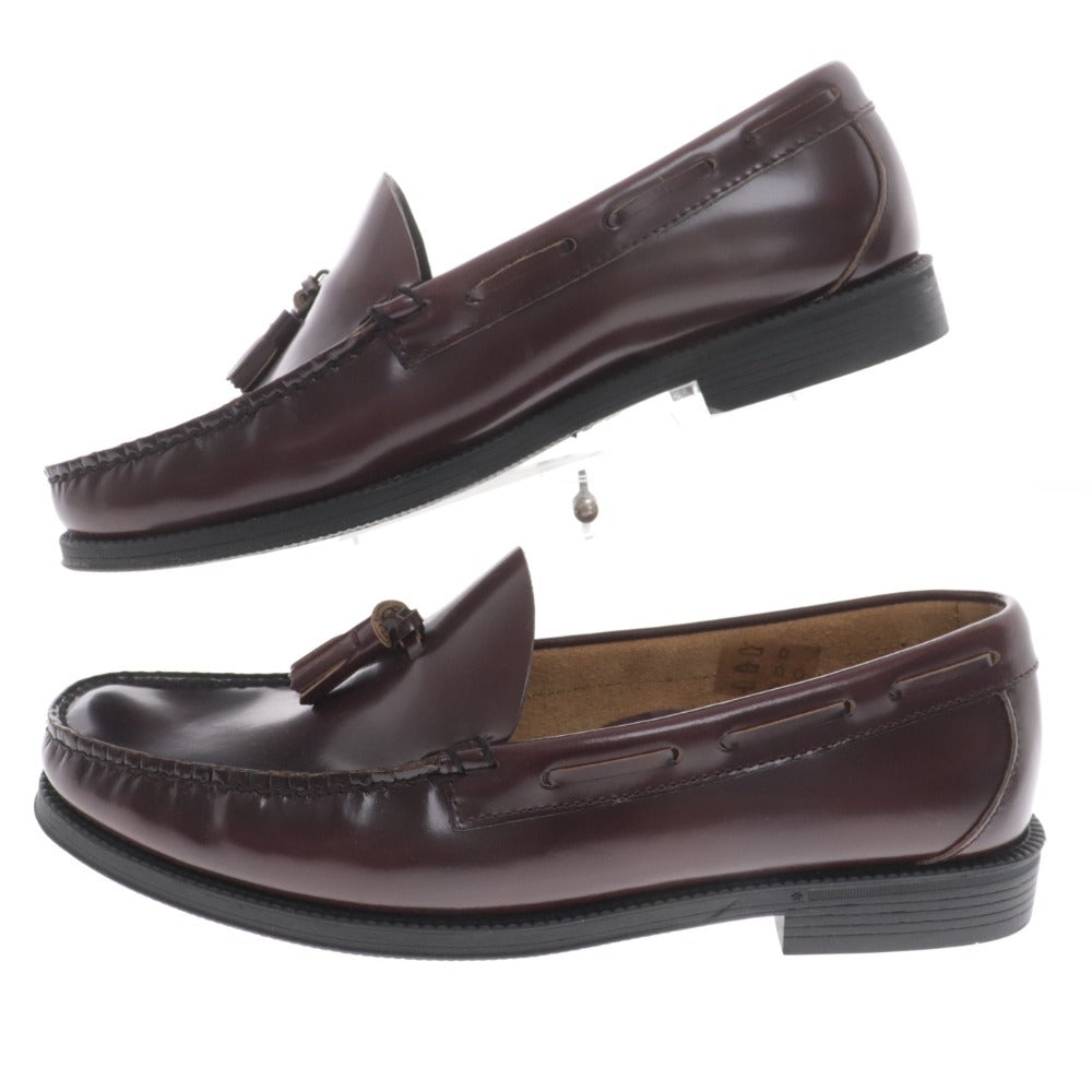 ■ GH Bass loafers, shoes, tassels, men's, EUR42.5, UK8.5, US9.5, burgundy, brown