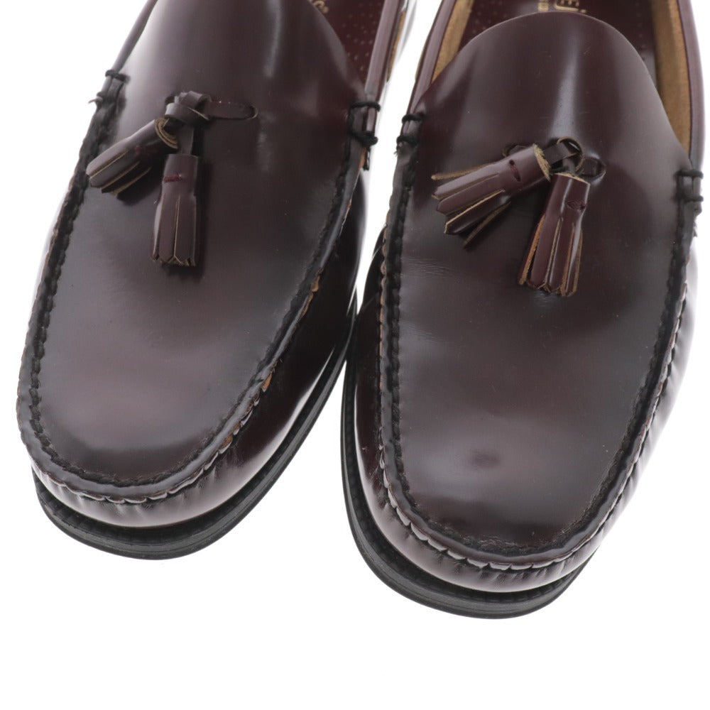 ■ GH Bass loafers, shoes, tassels, men's, EUR42.5, UK8.5, US9.5, burgundy, brown