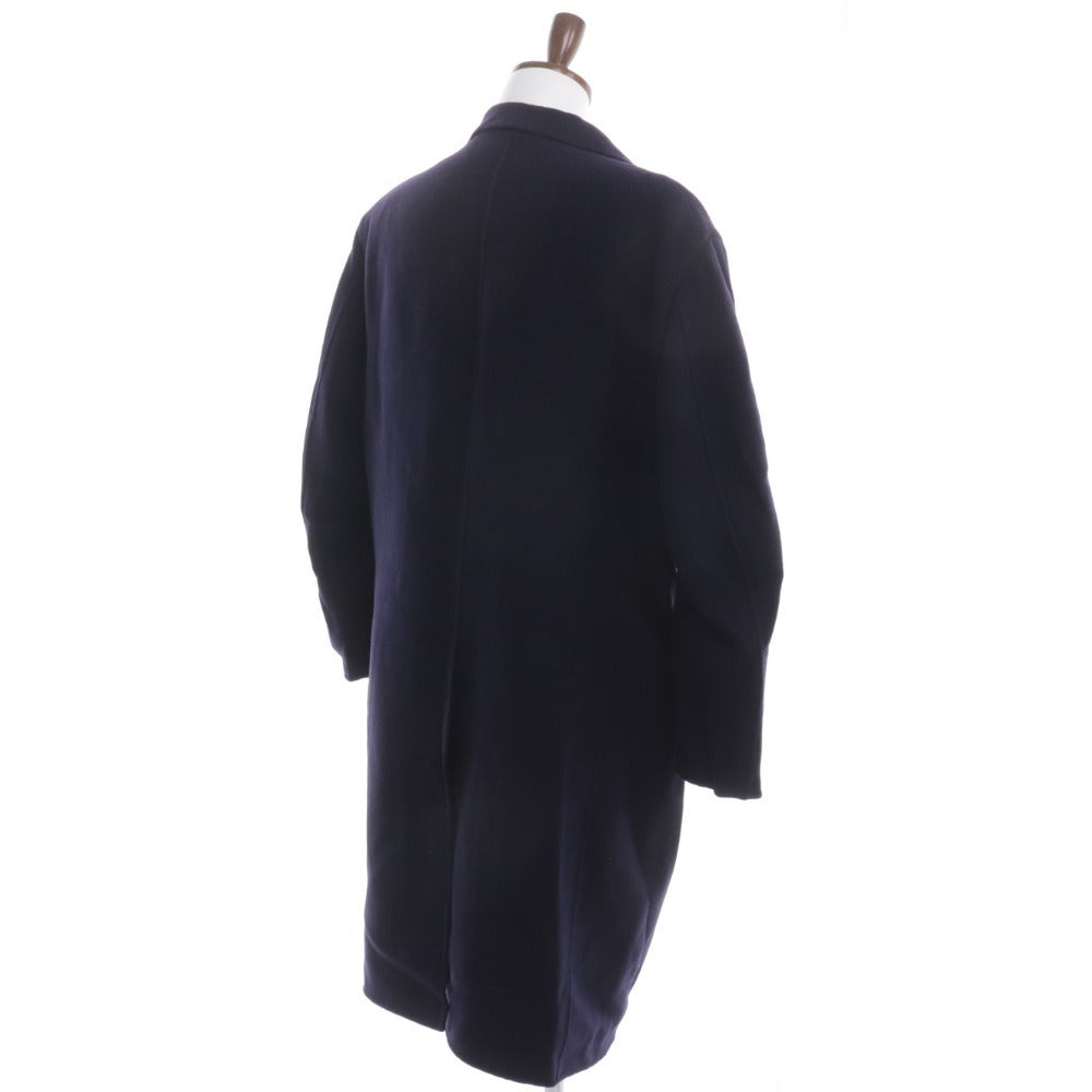 ■ UNIQLO Jil Sander Wool Blend Chester Coat Outerwear Men's XXL Navy