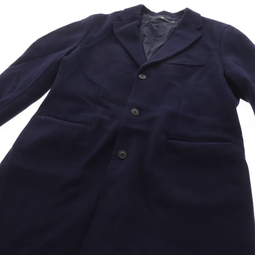 ■ UNIQLO Jil Sander Wool Blend Chester Coat Outerwear Men's XXL Navy