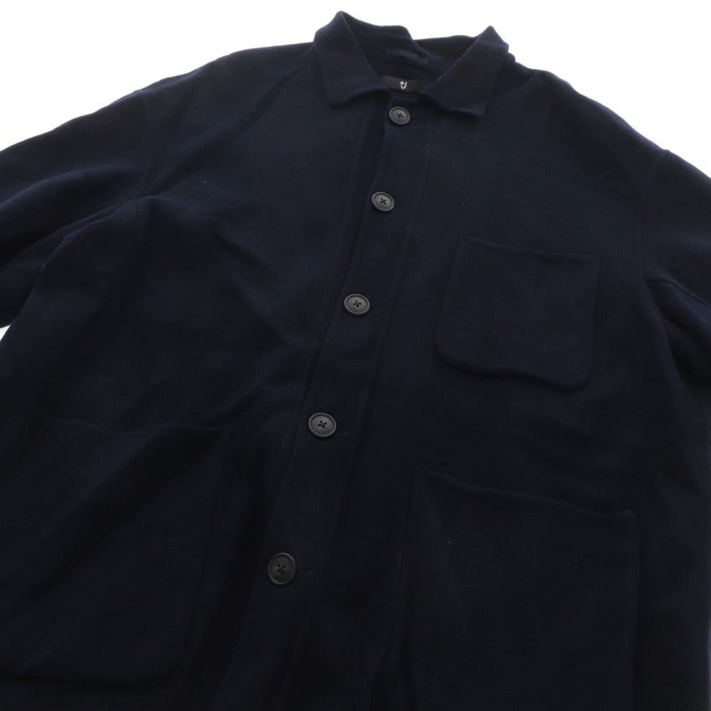 ■ UNIQLO Jil Sander Wool Blend Oversized Shirt Jacket Coat Men's 3XL Navy