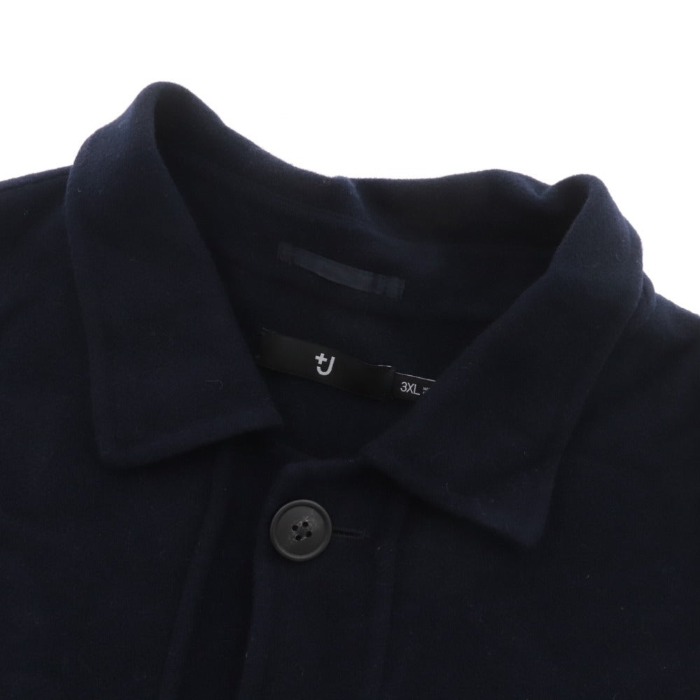 ■ UNIQLO Jil Sander Wool Blend Oversized Shirt Jacket Coat Men's 3XL Navy