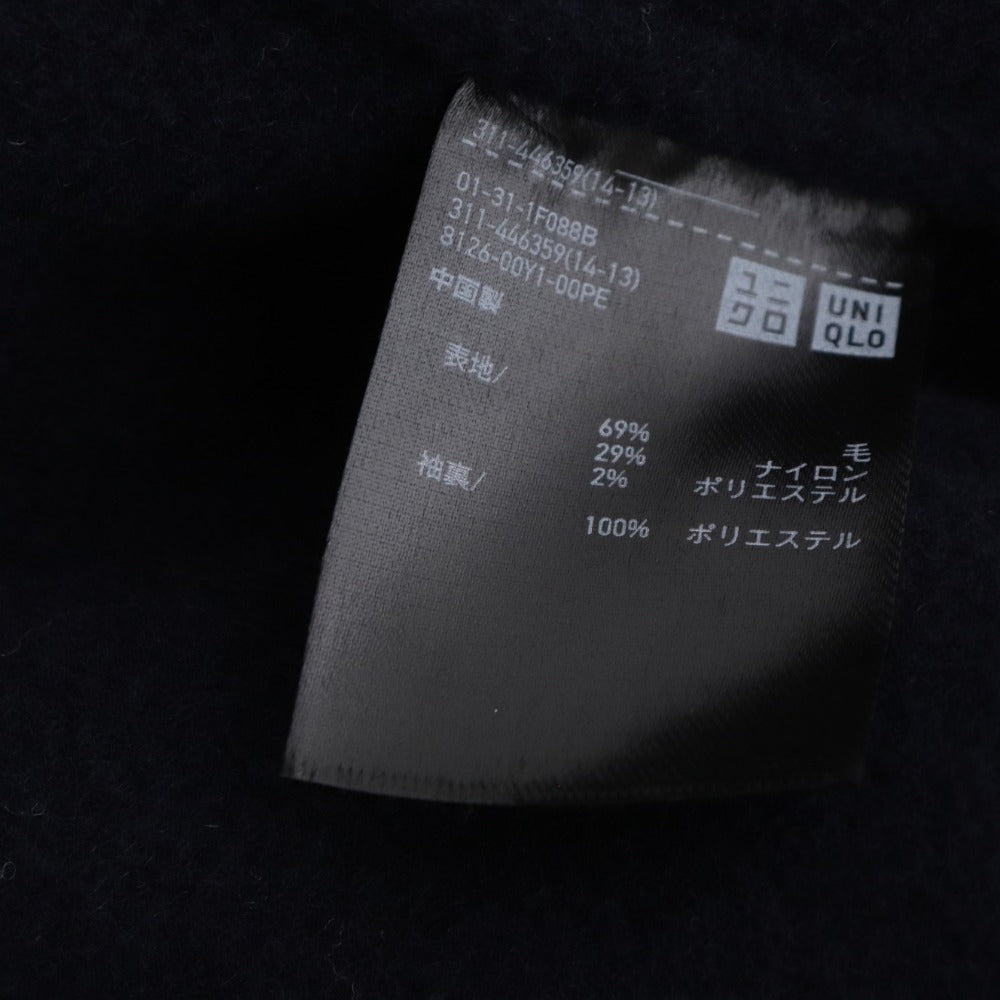 ■ UNIQLO Jil Sander Wool Blend Oversized Shirt Jacket Coat Men's 3XL Navy