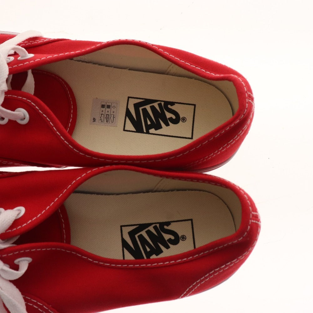 ■ Vans sneakers, tech shoes, shoes, authentic, men's, size 28, red, box included, unused