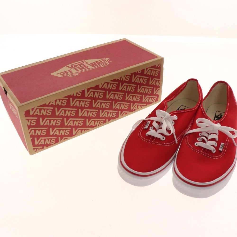 ■ Vans sneakers, tech shoes, shoes, authentic, men's, size 28, red, box included, unused