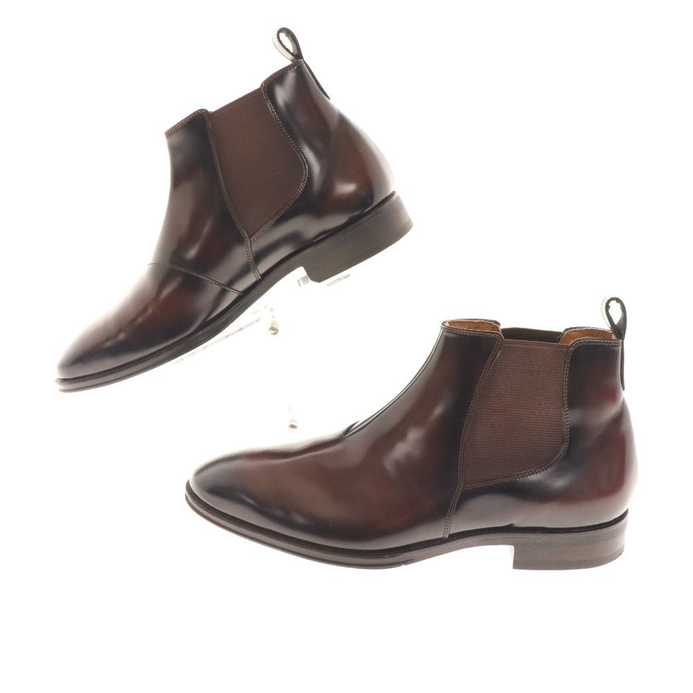 ■ Men's Bigi Side Gore Boots Short Boots Shoes Business Shoes Men's L Brown