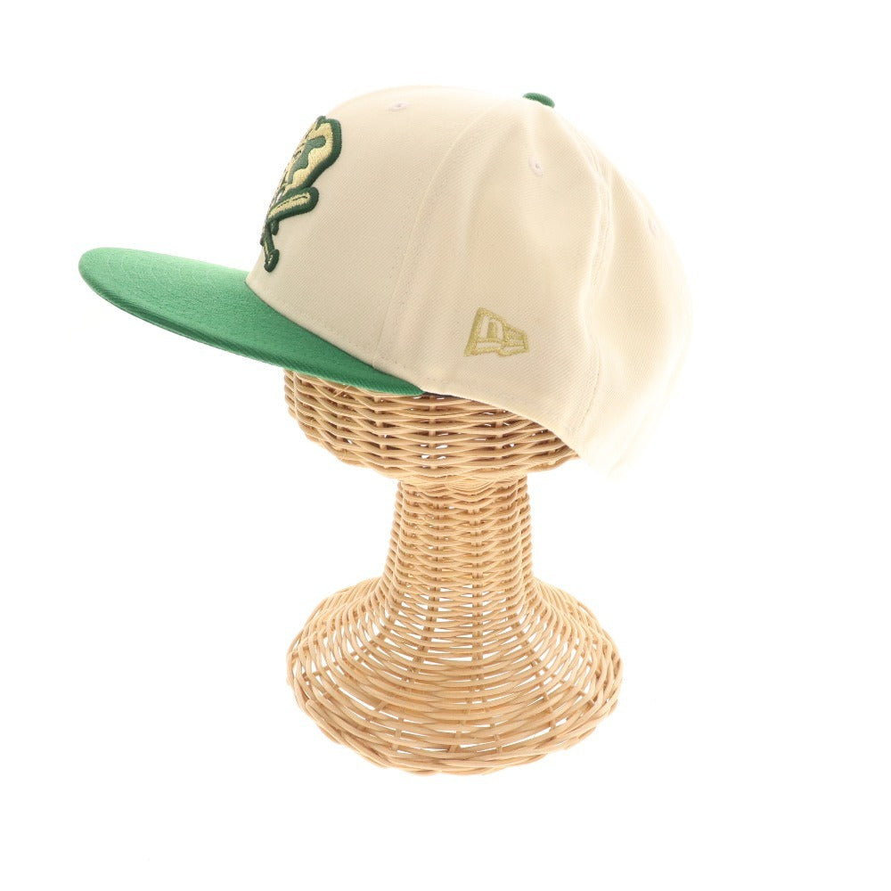 ■ New Era Baseball Cap 2-piece set, bulk sale, hat, Yankees, Athletics, 59FIFTY, brown, green, white