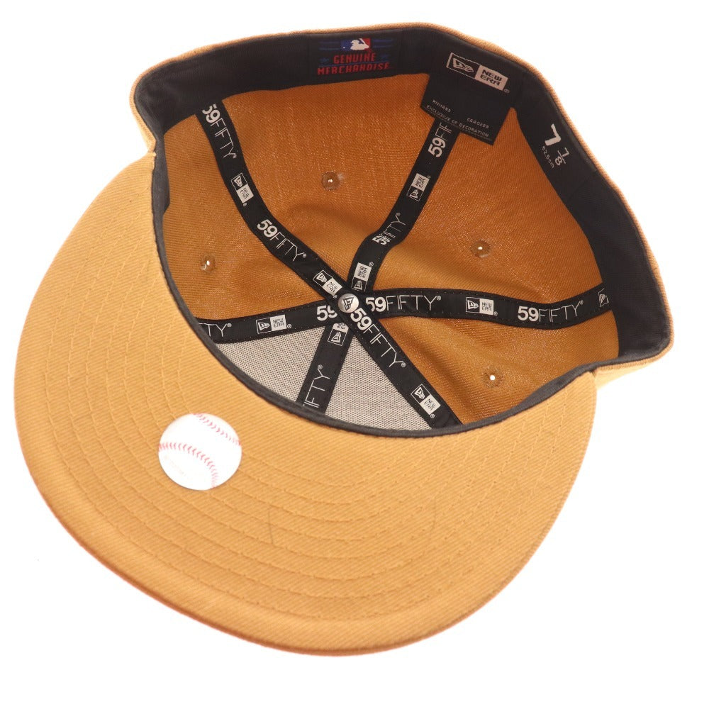 ■ New Era Baseball Cap 2-piece set, bulk sale, hat, Yankees, Athletics, 59FIFTY, brown, green, white